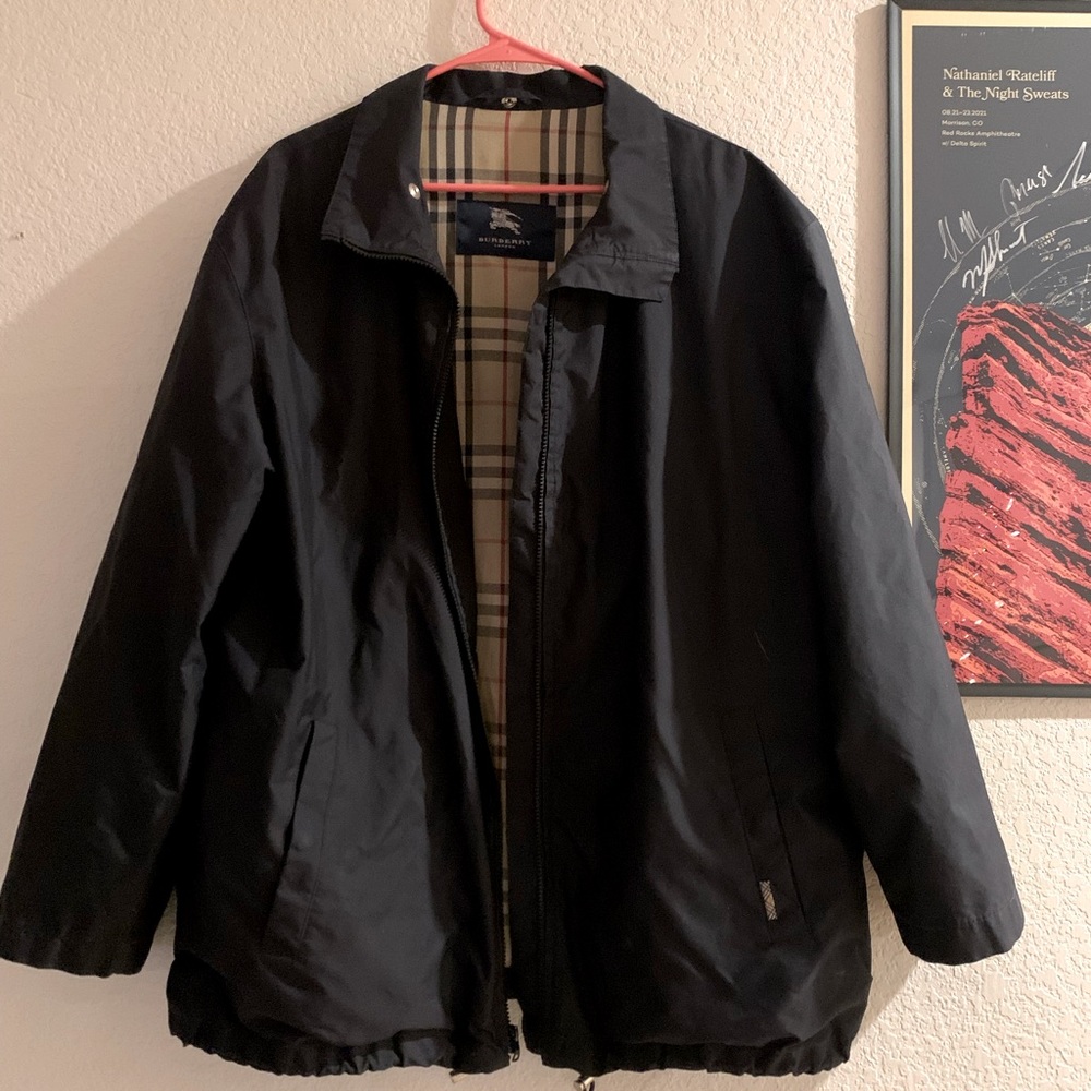Mens Burberry Jacket Great Condtion!!